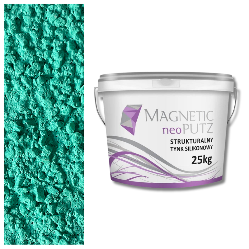 Tynk silikonowy MAGNETIC NEO PUTZ 1,5mm NEOD 1515 25 kg