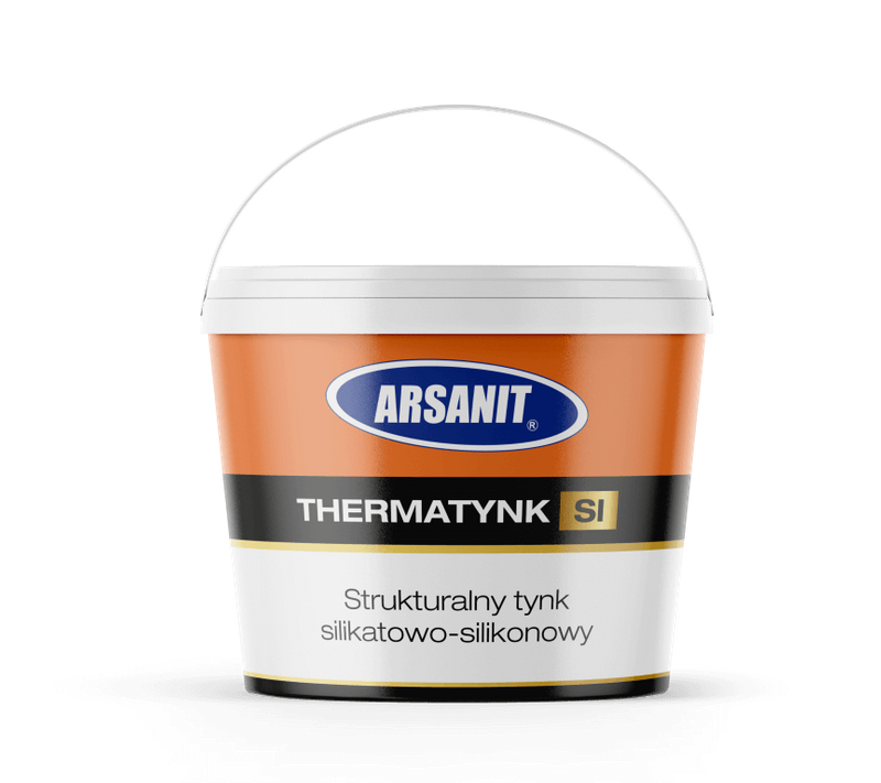 Tynk silikatowo-silikonowy ARSANIT ThermaTynk-SI 1,0mm 25kg