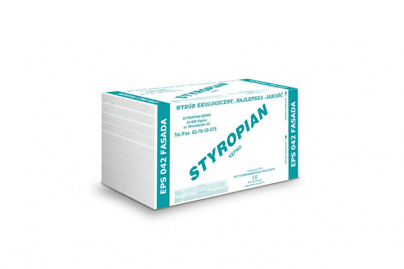 Styropian elewacyjny IZOTERM FASADA 042 gr. 13 cm