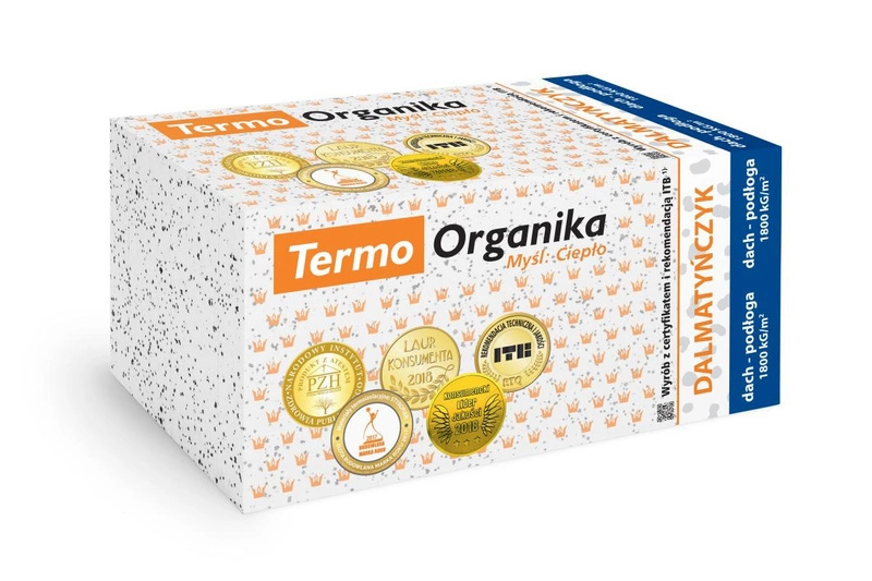 Styropian podłogowy TERMO ORGANIKA Dalmatyńczyk EPS 60 040 gr. 8 cm
