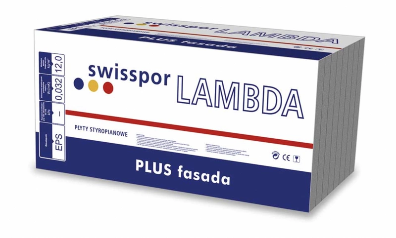 Styropian elewacyjny SWISSPOR  LAMBDA PLUS 032 gr. 20 cm