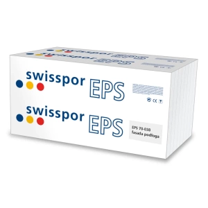 Styropian elewacyjno-podłogowy SWISSPOR EPS 70 038 gr. 10 cm