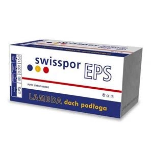 Styropian podłogowy SWISSPOR  LAMBDA MAX EPS 80 031 gr. 12 cm